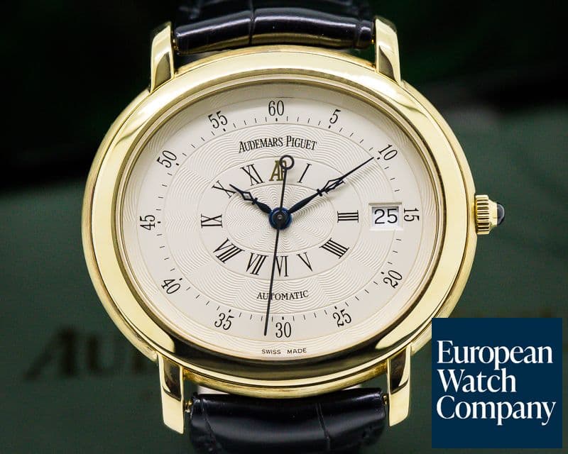Image of Audemars Piguet Millenary 18K Yellow Gold Silver Dial