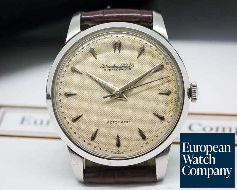 Image of IWC Vintage Honeycomb Dial Pellaton Cal. 853 Automatic SS