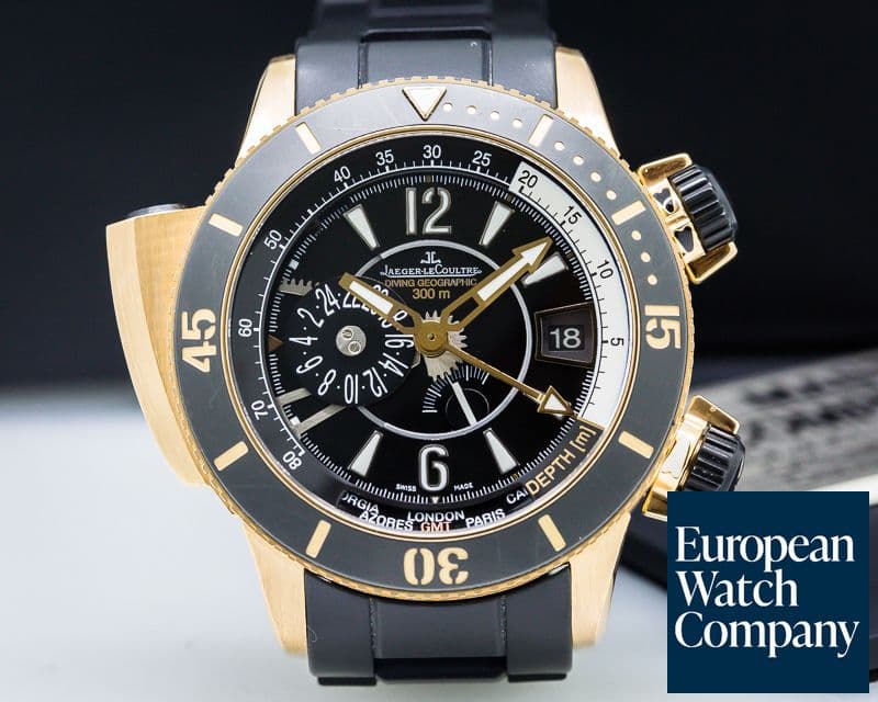 Image of Jaeger LeCoultre Master Compressor Diving Pro Navy Seals 18K Rose Gold