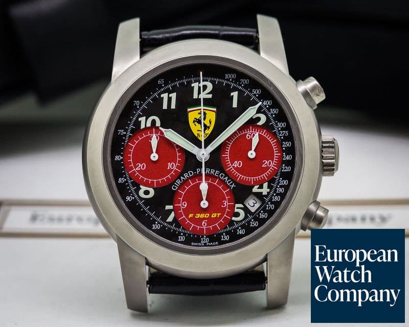 Image of Girard Perregaux Ferrari F360 GT Chronograph Titanium Limited / Carbon Fiber 