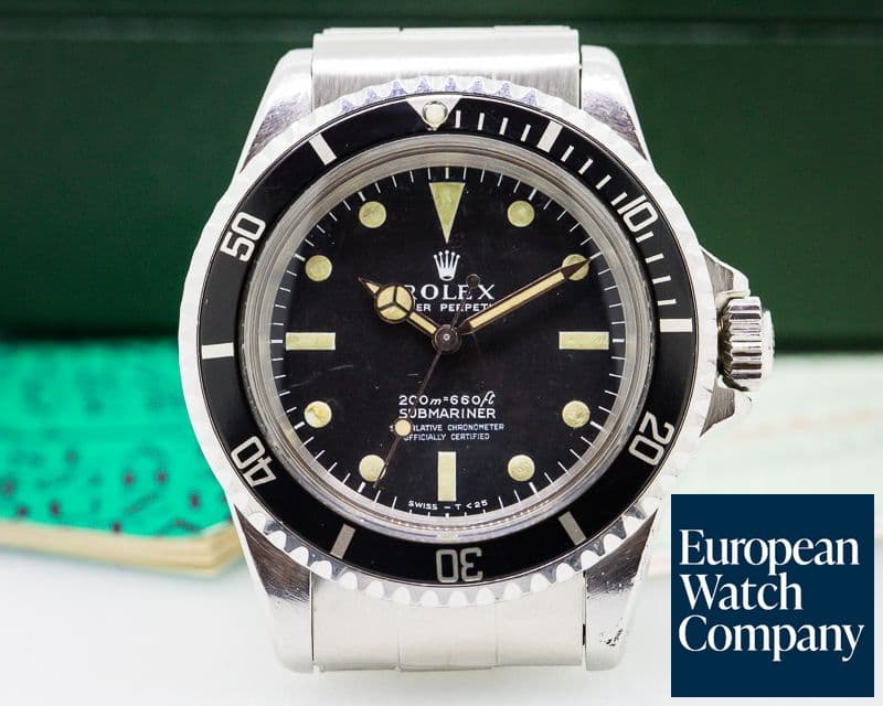 Image of Rolex Vintage Meters First Submariner BOX + PAPERS