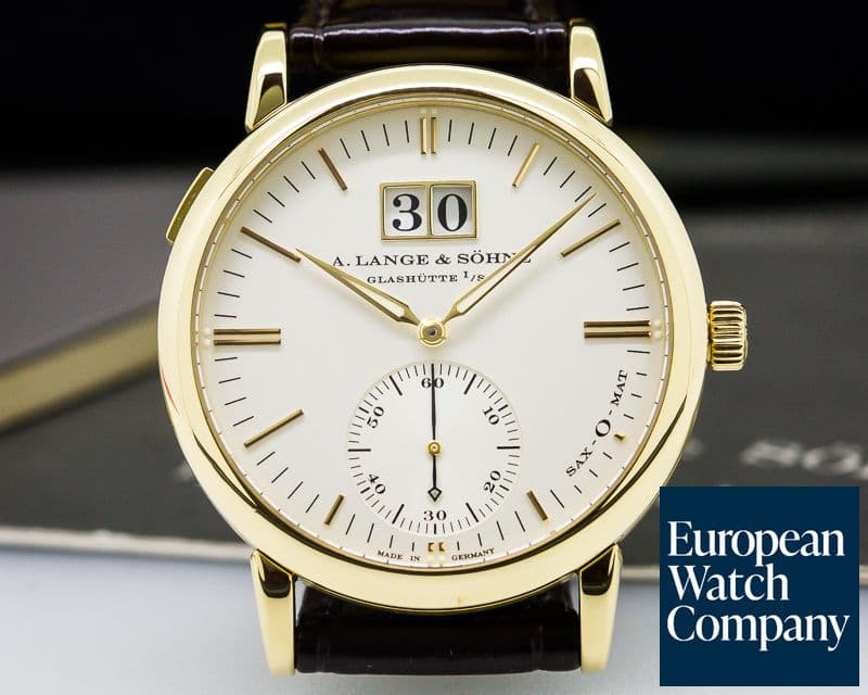 Image of A. Lange and Sohne Langematik Big Date 18K Yellow Gold 