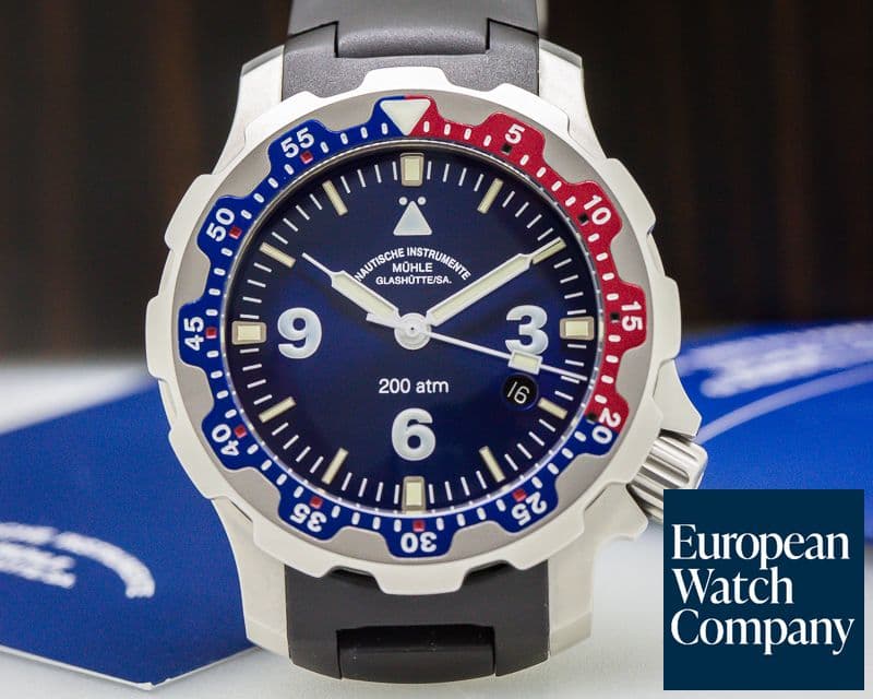 Image of Muhle Glashutte Rasmus 2000 Blue Dial