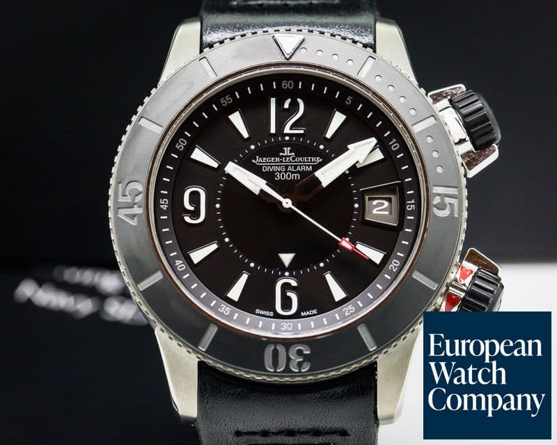Image of Jaeger LeCoultre Master Compressor Diving Alarm Navy Seals Titanium  