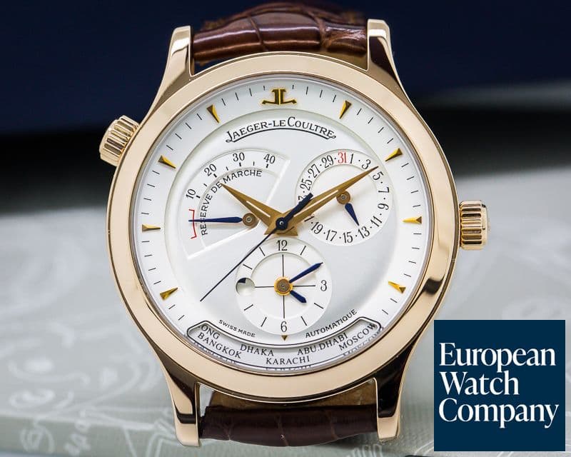 Image of Jaeger LeCoultre Master Geographic 18K Rose Gold