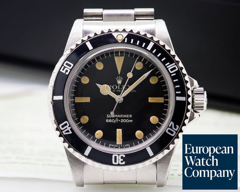 Image of Rolex Vintage Maxi Matte Dial Submariner GREAT PATINA 