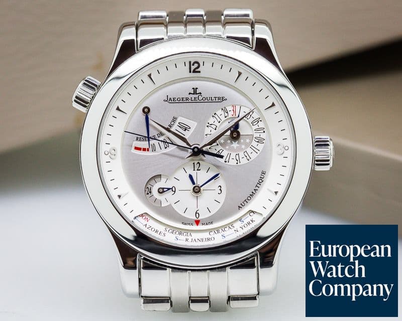 Image of Jaeger LeCoultre Master Geographic SS / SS 40MM

