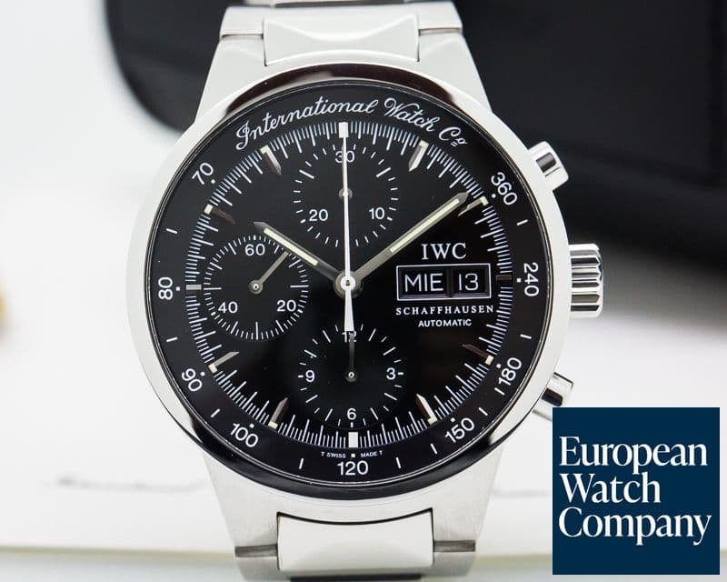 Image of IWC GST Chronograph Black Dial SS / SS 