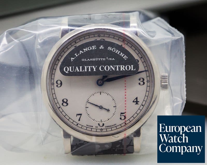 Image of A. Lange and Sohne 1815 18K White Gold Silver Dial UNWORN