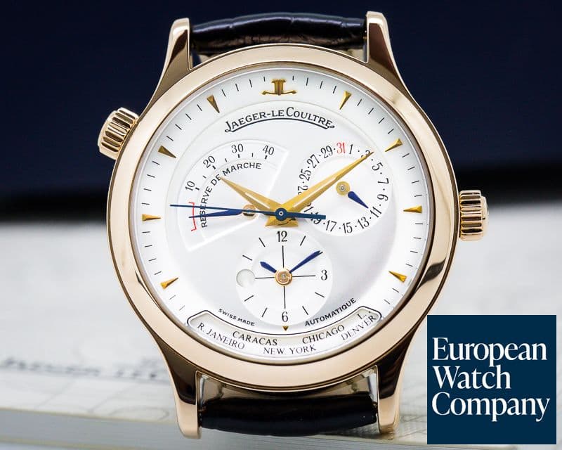 Image of Jaeger LeCoultre Master Geographic 18K Rose Gold