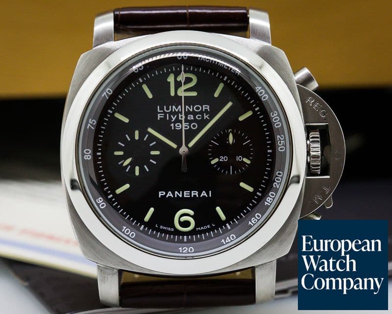 Image of Panerai Luminor Flyback Chronograph 1950 SS