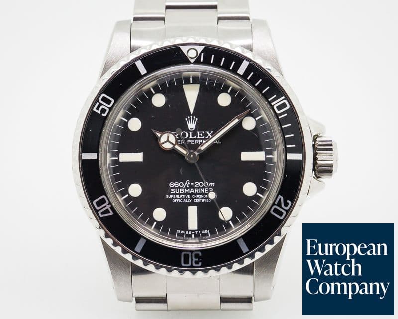 Image of Rolex Vintage 5512 Matte Dial Submariner FIRST MAXI DIAL