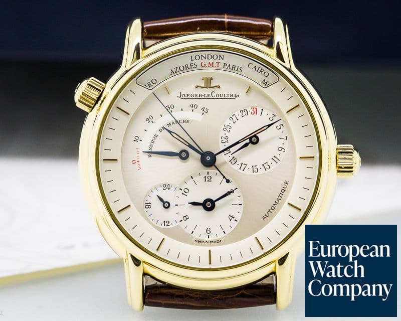 Image of Jaeger LeCoultre Master Geographic 18K Rose Gold First Series