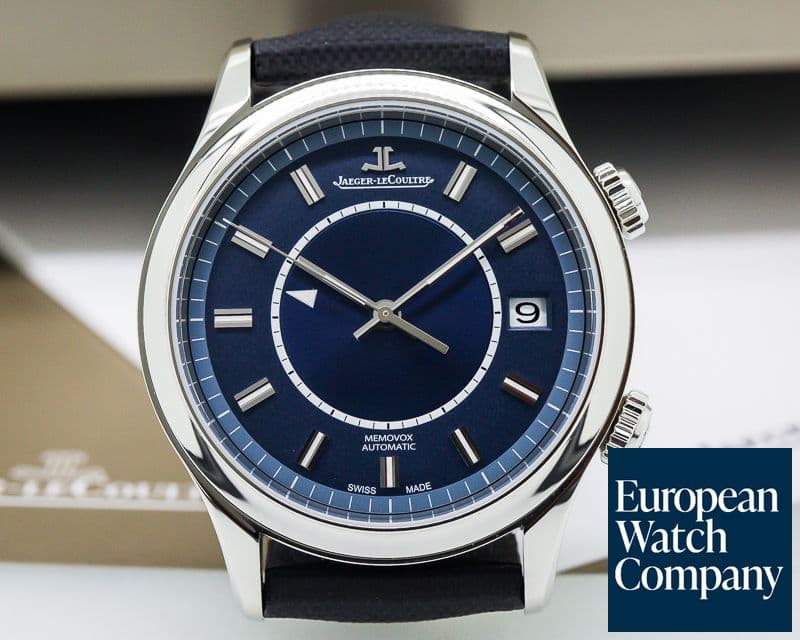 Image of Jaeger LeCoultre Master Memovox SS Boutique Edition BLUE Dial 
