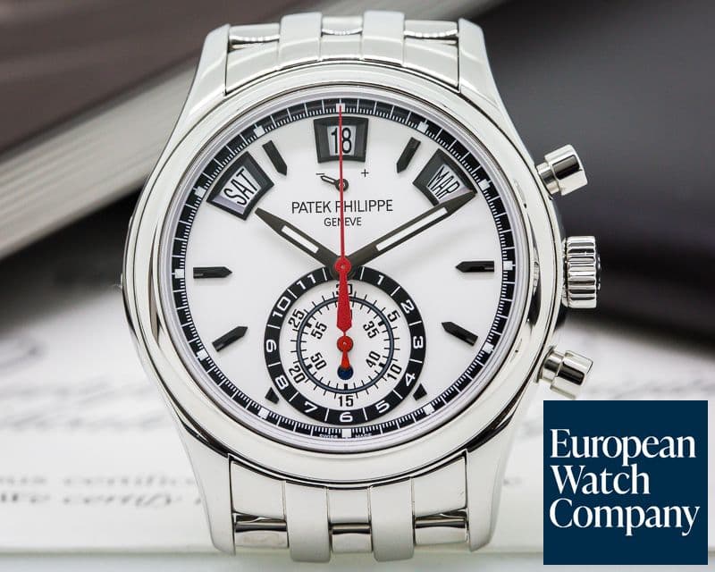 Image of Patek Philippe Annual Calendar Chronograph SS / SS 