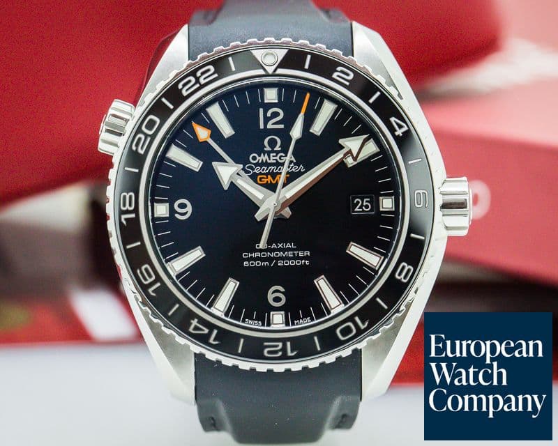 Image of Omega Seamaster Planet Ocean GMT SS / Rubber 42MM