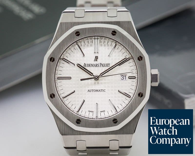 Image of Audemars Piguet Royal Oak White Dial SS / SS