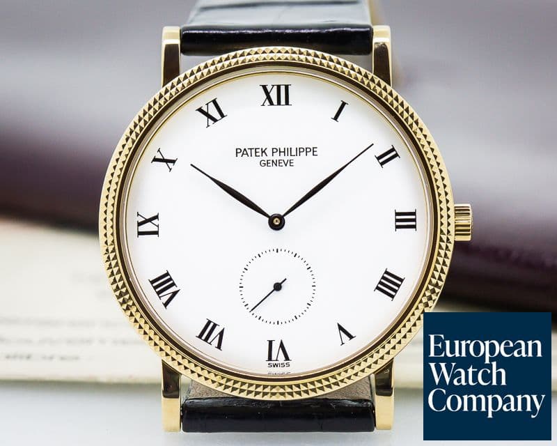 Image of Patek Philippe Calatrava 18K Yellow Gold 