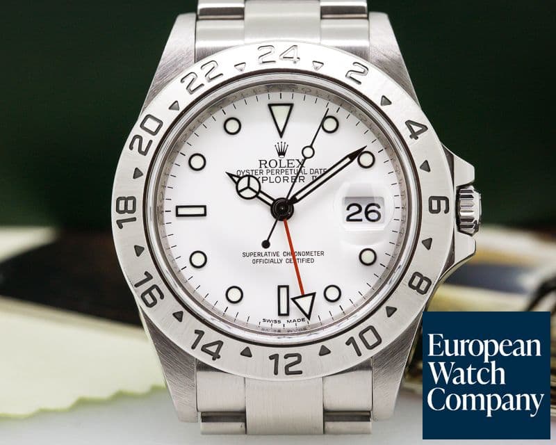 Image of Rolex Explorer II White Dial 