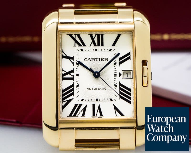 Image of Cartier W5310002 Tank Anglaise Large Automatic 18k Rose Gold UNWORN