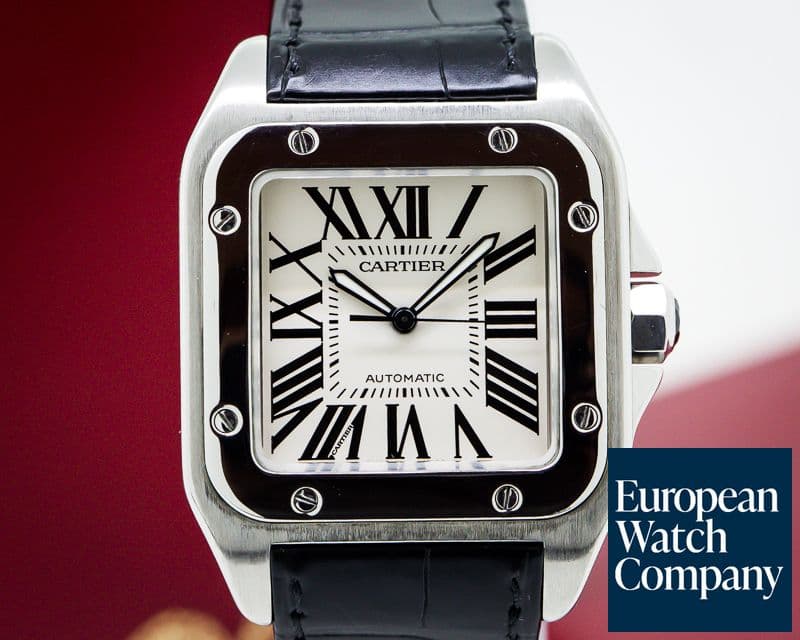 Image of Cartier Santos 100 SS Medium Automatic 