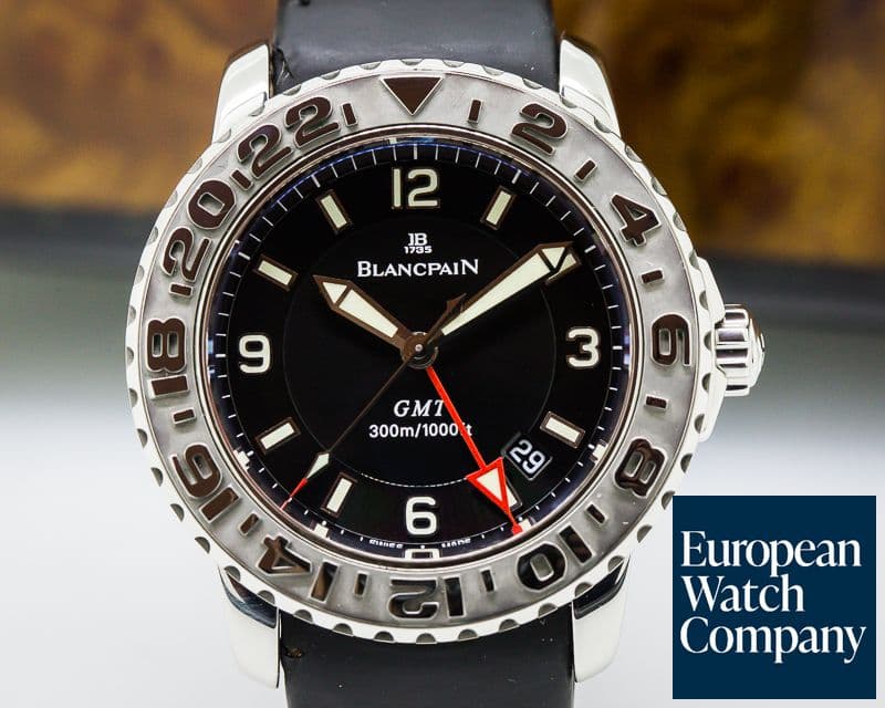 Image of Blancpain Fifty Fathoms Air Command Trilogy Collection GMT SS