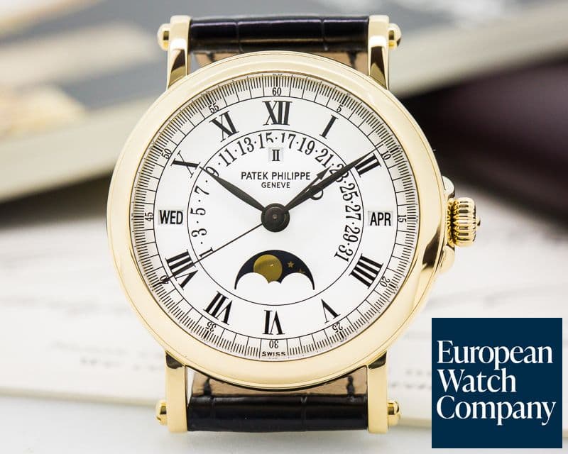Image of Patek Philippe Retrograde Perpetual Calendar 18K Yellow Gold FULL SERVICE