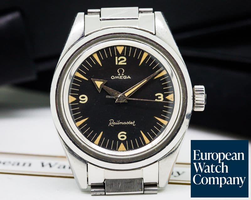 Image of Omega Vintage 2914 Railmaster on Bracelet VERY NICE 