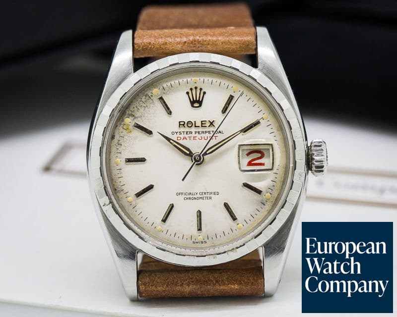 Image of Rolex Oyster Perpetual SS "RED DATEJUST"