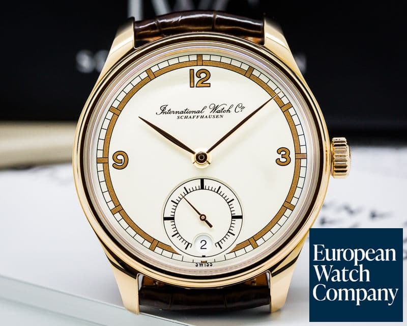 Image of IWC Portuguese 8 Day Hand Wound 75th Anniversary 18K Rose Gold UNWORN