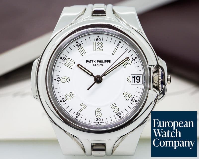 Image of Patek Philippe Sculpture White Dial SS 