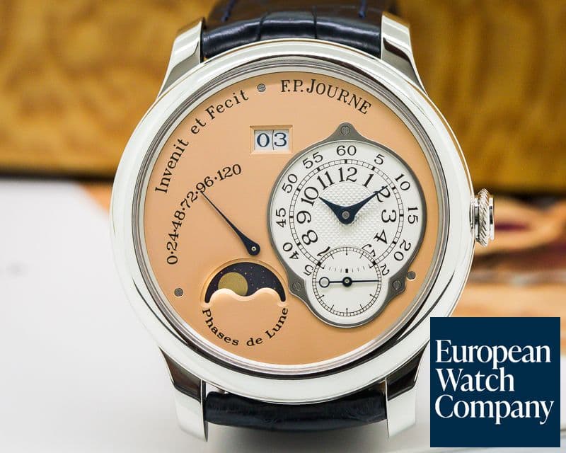 Image of F. P. Journe Octa Lune Automatic Platinum / Rose Dial 40MM