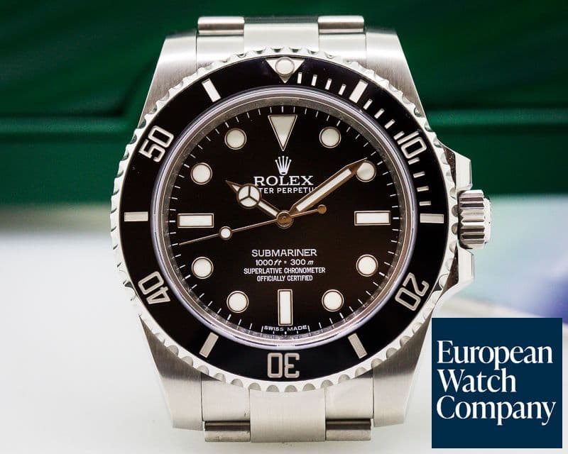 Image of Rolex Submariner No Date Ceramic Bezel SS