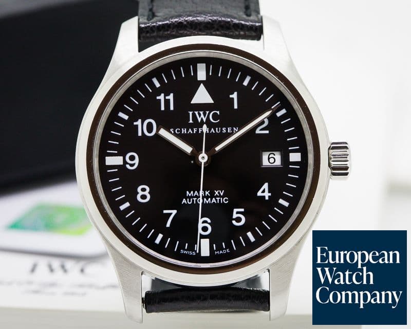 Image of IWC Mark XV SS / Strap Black Dial 