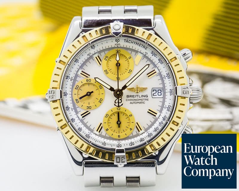 Image of Breitling Chronomat MOP Dial 18K / SS
