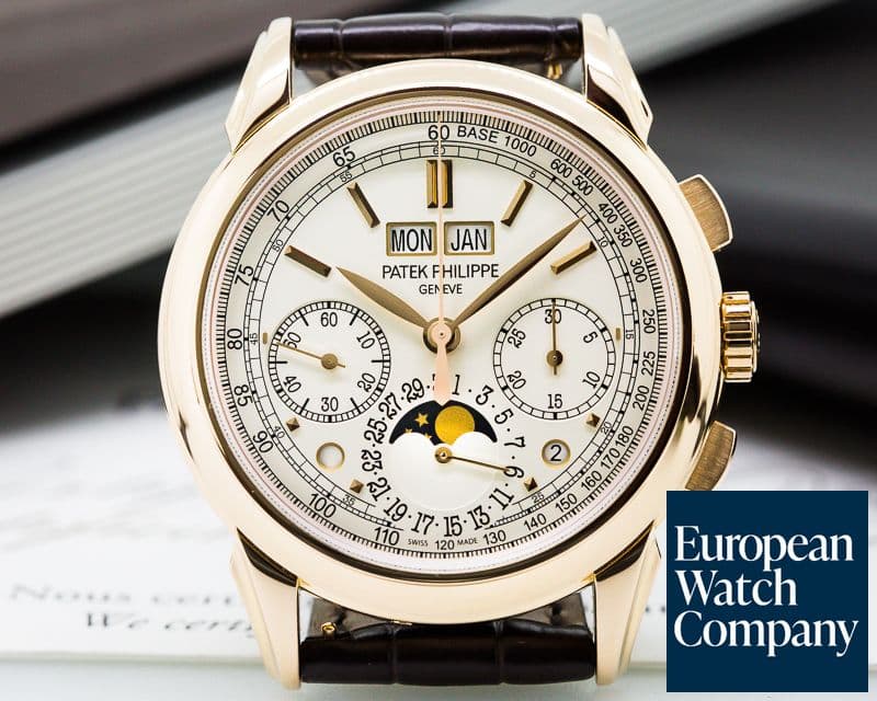 Image of Patek Philippe Perpetual Calendar Chronograph 18K Rose Gold
