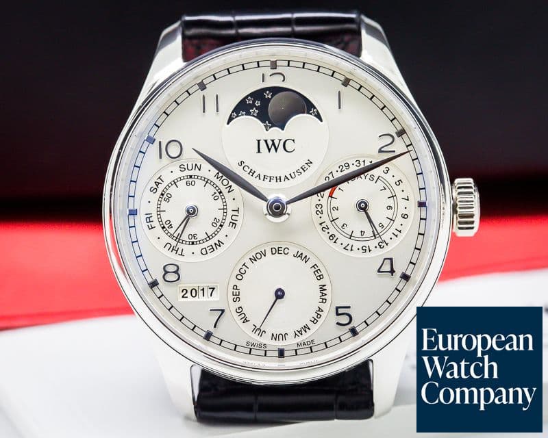 Image of IWC Portuguese Perpetual Calendar Platinum Limited Edition 