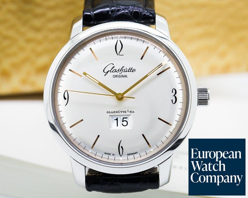 Image of Glashutte Original Senator Sixties Panorama Date SS 