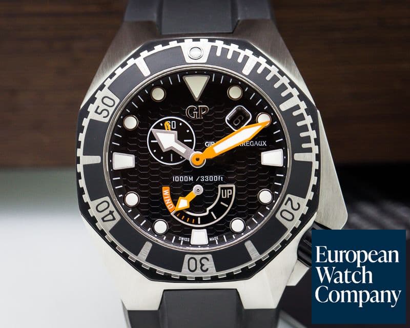 Image of Girard Perregaux Sea Hawk SS / Rubber