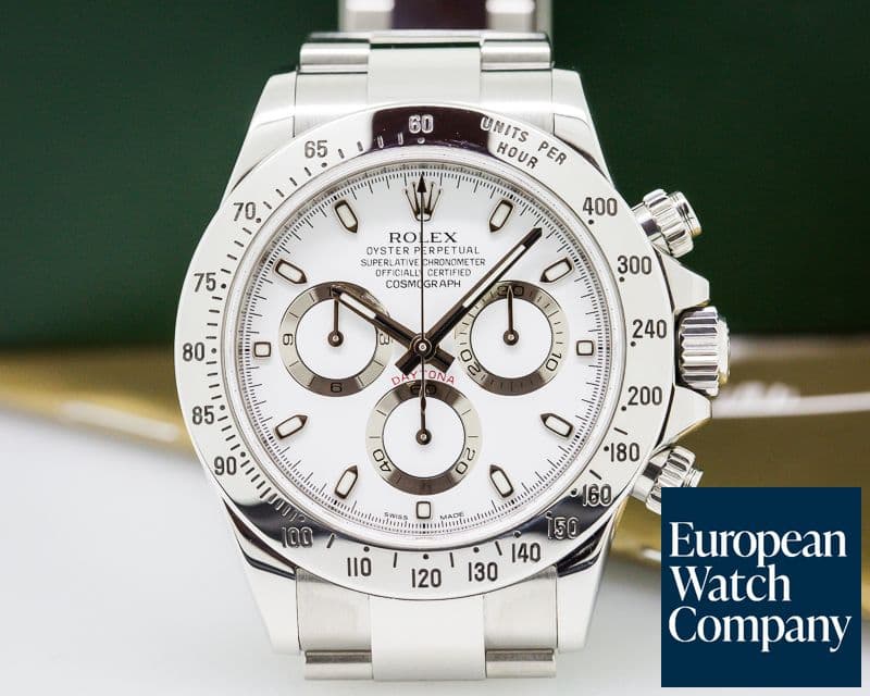 Image of Rolex Daytona White Dial SS / SS