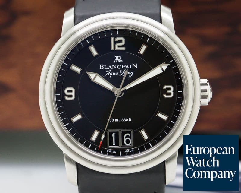 Image of Blancpain Aqualung SS Big Date SS / Rubber VLADIMIR PUTIN