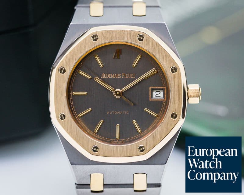 Image of Audemars Piguet Royal Oak Cuir Automatic 18K Rose Gold / Tantalum