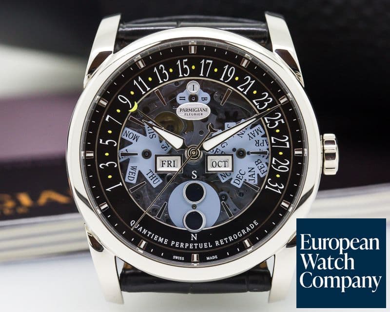 Image of Parmigiani Tonda 42 Skeleton Quantieme Perpetual Calendar 18K WG 
