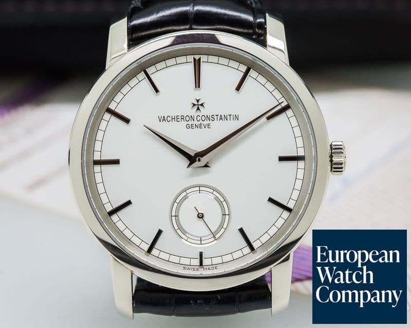 Image of Vacheron Constantin Patrimony Traditionnelle 
Manual Wind 18K White Gold 