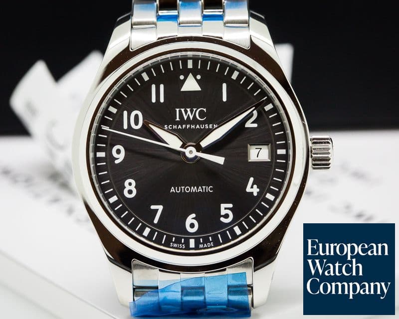 Image of IWC Pilot 36mm SS Grey Dial / Bracelet UNWORN