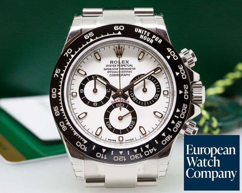 Image of Rolex Daytona Ceramic Bezel SS / White Dial UNWORN