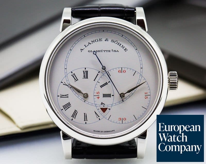Image of A. Lange and Sohne Richard Lange JUMPING SECONDS Platinum Limited UNWORN 