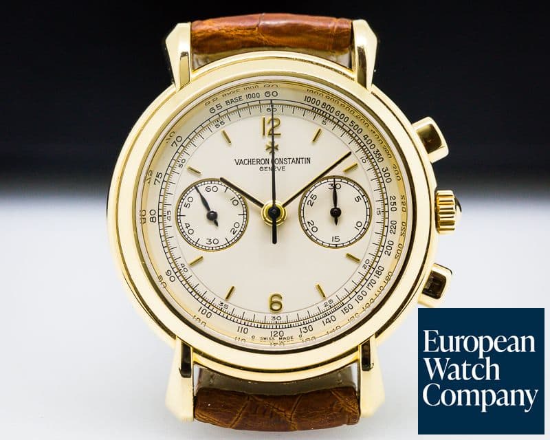 Image of Vacheron Constantin Les Historiques Chronograph 18K Yellow Gold