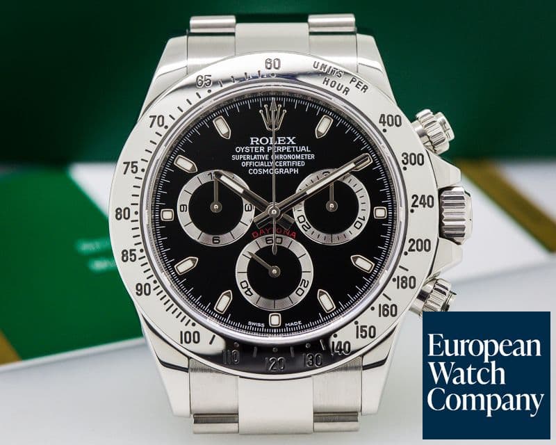 Image of Rolex Daytona Black Dial SS / SS