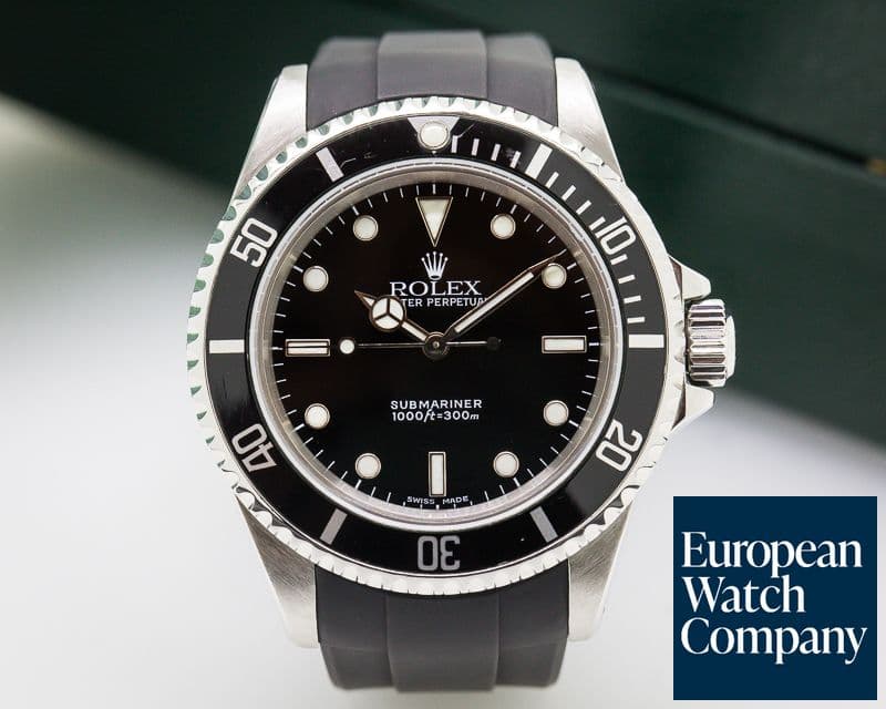 Image of Rolex Submariner No Date SS / Black Rubber B